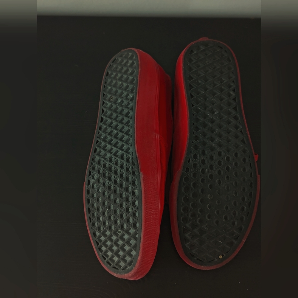 Red Vans - Picture 2 of 3